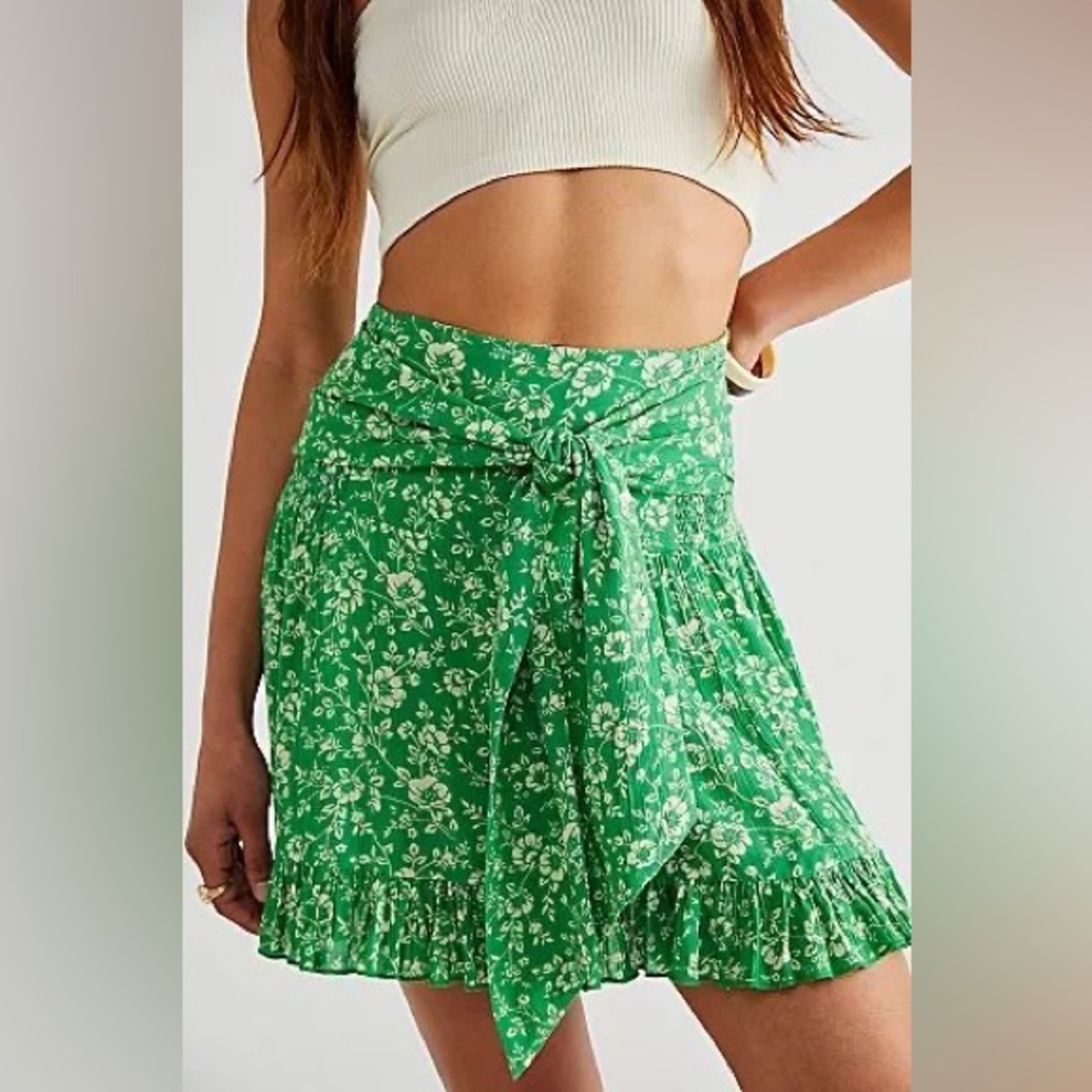 Free People Suri Convertible Strapless Top / Mini Skirt